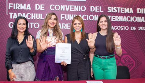 Firma Sdif Tapachula Y Fundaci N Internacional Granito De Arena