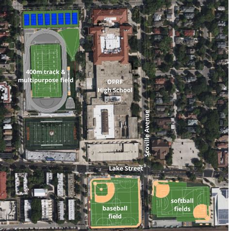 Oprf Approves Remake Of Athletic Fields On Campus Oak Park