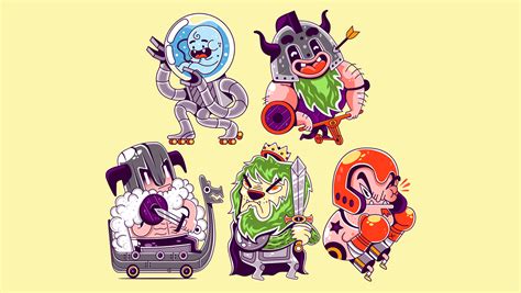 Characters Design for Video Game on Behance