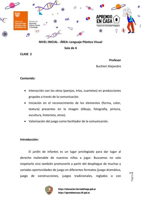 Pdf Nivel Inicial Rea Lenguaje Pl Stico Visual Dokumen Tips