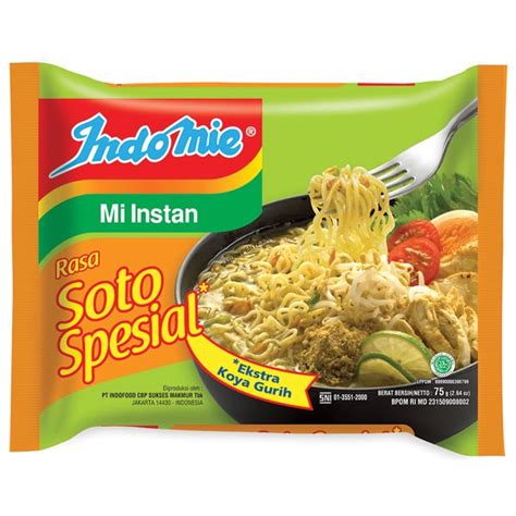 Jual INDOMIE MIE KUAH SOTO SPECIAL 75 GR Shopee Indonesia