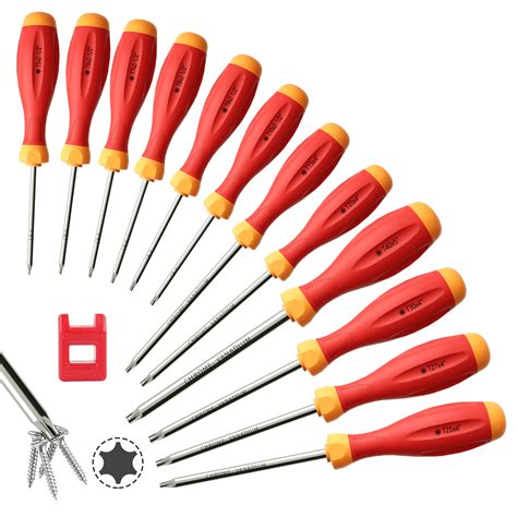 Amazon.com: XOOL Torx Screwdriver Set, 12 in 1 Magnetic Torx ...