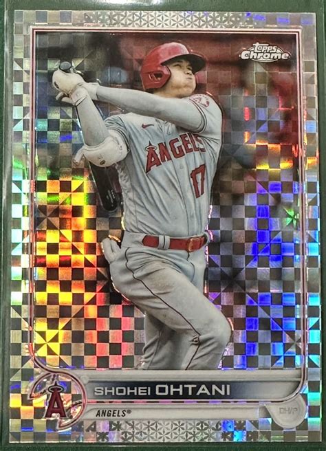 Yahooオークション 大谷翔平 2022 Topps クロームベースボール Xfra