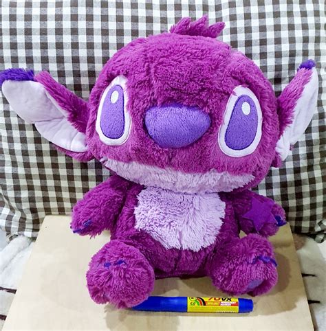 Disney Purple Stitch Plush 32cm Hobbies And Toys Toys And Games On Carousell