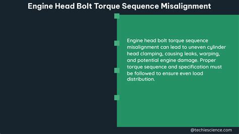 Engine Head Bolt Torque Sequence Misalignment A Comprehensive Guide