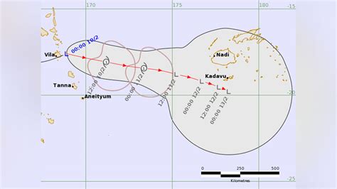 Heavy Rain And Flash Flood Warning In Force As TD05F Approaches Fiji