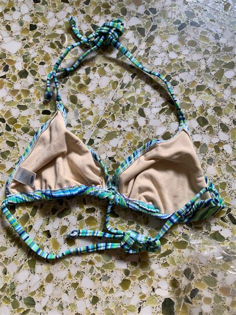 Old Navy Strip Bikini Top Women S Fashion Swimwear Bikinis