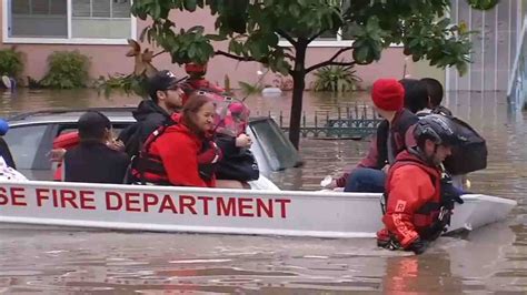 San Jose flooding leads to at least 200 residents rescued by boat in ...