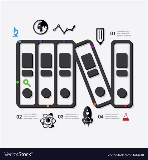 Education infographic Royalty Free Vector Image