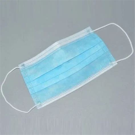 Blue Pp Non Woven Surgical Disposable Face Mask At Rs In Delhi