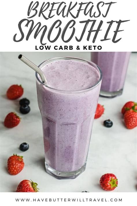 Keto Breakfast Smoothie Quick And Easy Breakfast Have Butter Will