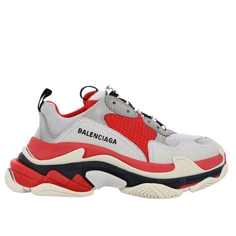 Balenciaga Synthetic Triple S Running Sneakers In Leather And Micro-mesh With Oversized Sole in ...