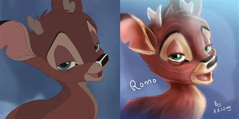 Ronno/Bambi 2 Screenshot Redraw Comparison by Loveless-Nights on DeviantArt