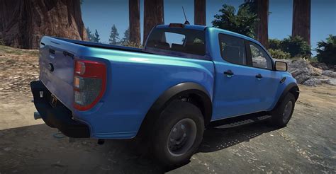 Virtual Ford Ranger Raptor Cruises Through Grand Theft Auto 5 Video