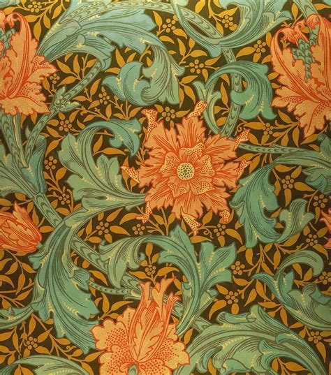 Single Stem Pattern Painting By William Morris Fine Art America