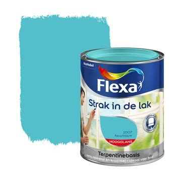 Gamma Flexa Strak In De Lak Lakverf Hoogglans Azuurblauw Ml Kopen