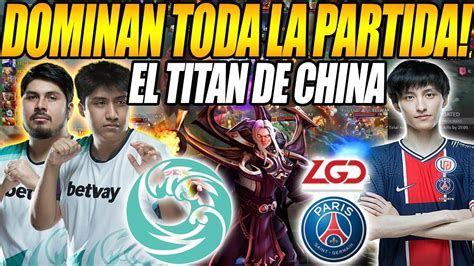 DOMINAN TODA LA PARTIDA BEASTCOAST Vs PSG LGD GAME 2 THE