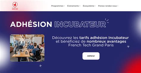 Adh Sion Incubateurs Acc L Rateurs French Tech Grand Paris