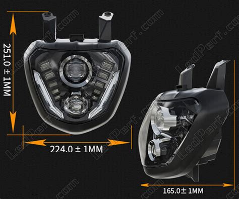 Approved Led Headlight For Yamaha Mt