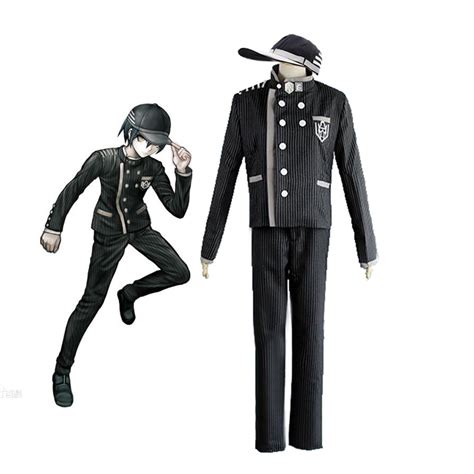 Free Shipping Danganronpa V3 Saihara Shuichi Detective Cosplay Costume