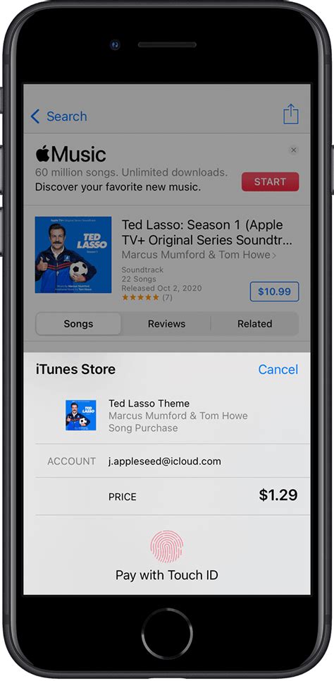 Use Touch Id On Iphone And Ipad Apple Support