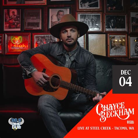 Chayce Beckham Live in Tacoma, WA — Steel Creek | Country Lives Here