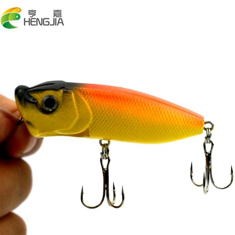 Hengjia Pcs Cm G Popper Fishing Lures D Eyes Bait Crankbait