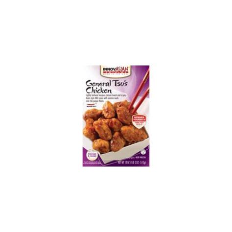 InnovAsian General Tso S Chicken Frozen Asian Meal 18 Oz