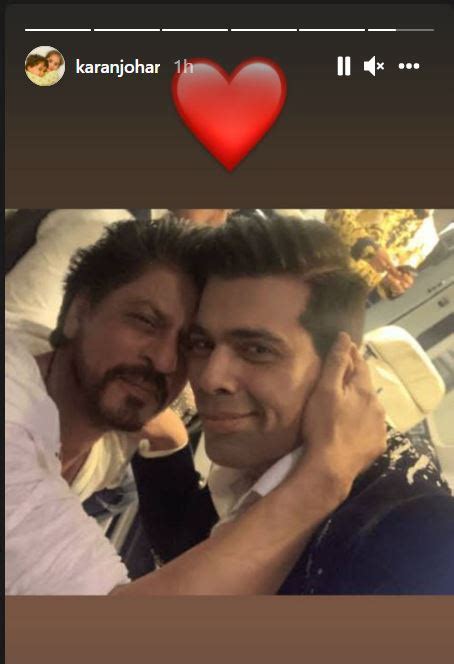 Karan Johar Posts Happy Selfie With Shahrukh As Aryan Khan Gets Bail