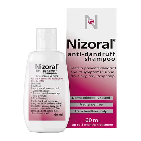 Nizoral Anti Dandruff Shampoo 60 Ml Genecine Limited