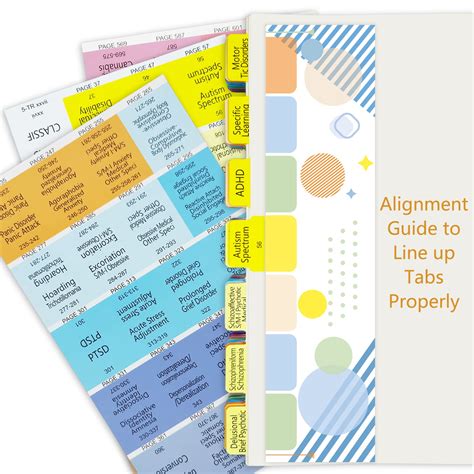 Snapklik Upgraded Index Tabs For Dsm Tr Color Coded