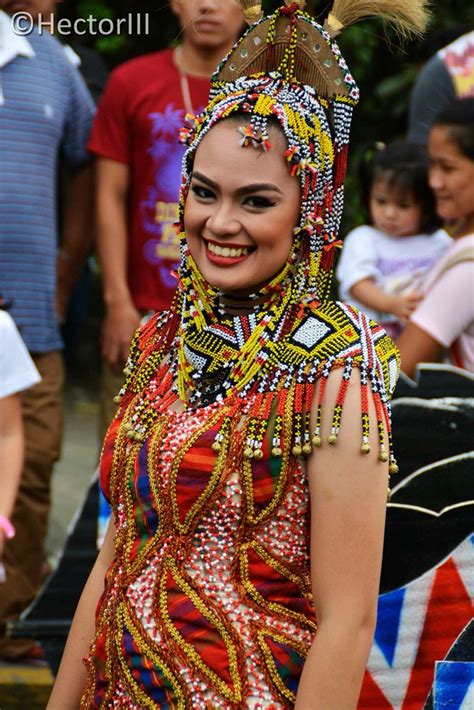 Dinagyang Festival Participant Iloilo Philippines Filipino Culture