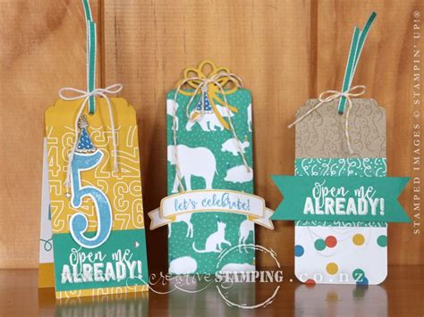 Balloon Adventures Gift Tags Kristine Mcnickle Independent Stampin