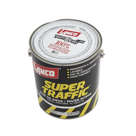 Pintura Acrilica Blanca Super Traffic 1 Gl