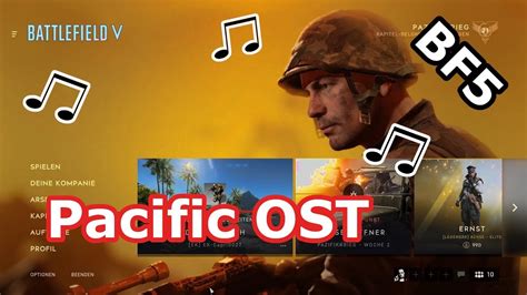 Battlefield 5 7x Pacific Soundtrack OST Main Menü Theme YouTube