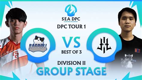 LilGun Vs Ragdoll Game 1 BO3 DPC SEA Tour 1 Division I YouTube