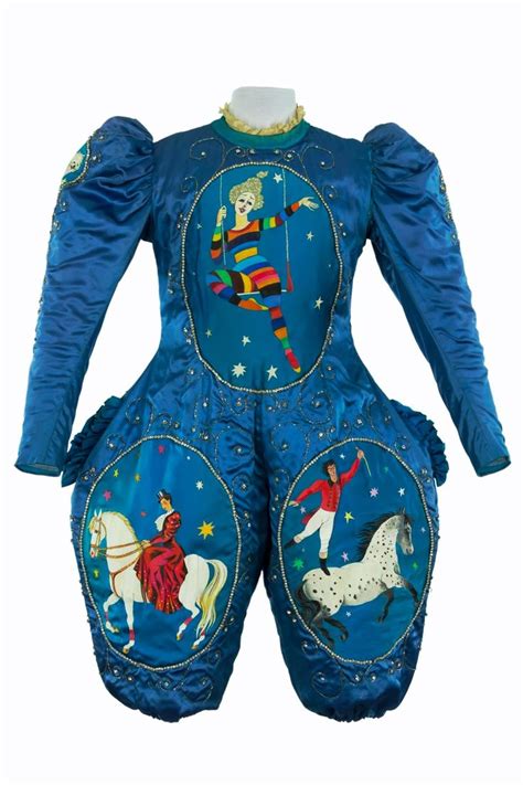 Tout Ceci Est Magnifique En Piste Circus Costume Fashion Vintage