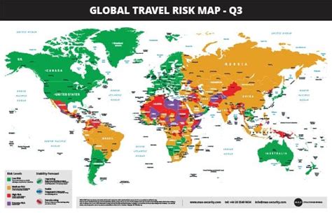 Updated Global Travel Risk Map 2019