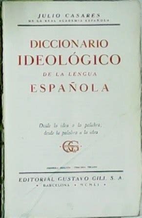 Diccionario ideológico de la lengua española de la Real Academia