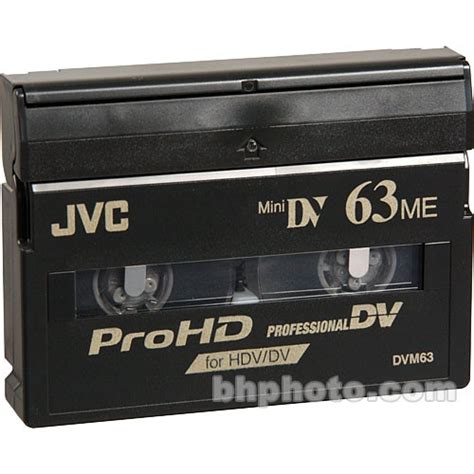 Jvc M Dv63prohd Prohd Hdv Cassette 63 Minutes Mdv63prohd Bandh