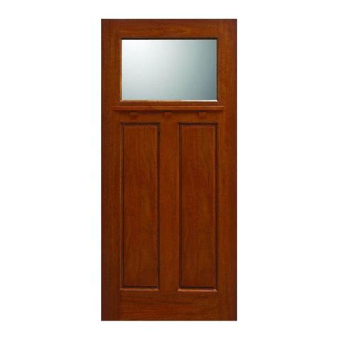 Main Door 36 In X 80 In Craftsman Collection 1 Lite Prefinished