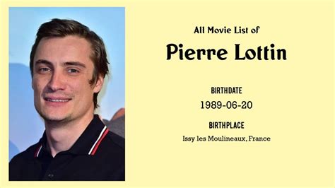 Pierre Lottin Movies List Pierre Lottin Filmography Of Pierre Lottin