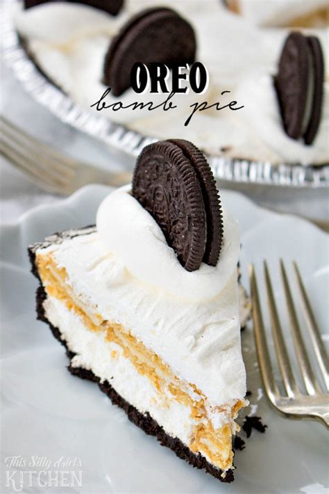 No Bake Oreo Pie So Easy With Only Four Ingredients