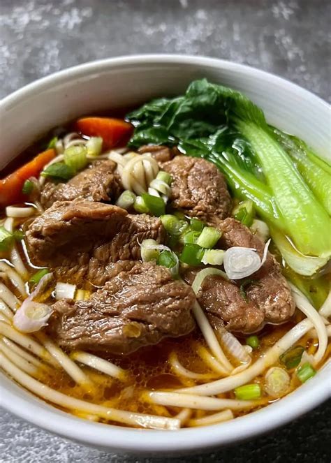 Taiwanese Beef Noodle Soup