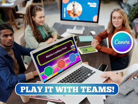 Team Face-off Game Template: Editable Icebreaker Quiz With Scoreboard