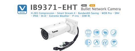 Ib Eht Vivotek Bullet Network Camera H Compression Smart