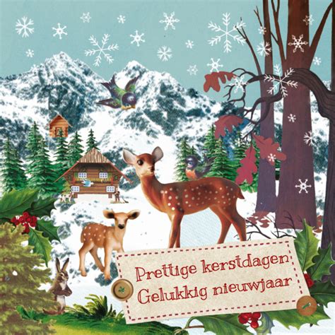 Kerst Winterlandschap Kerstkaarten Kaartje Go