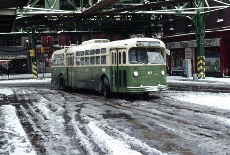 Septa Marmon Herrington Trackless Trolley On Rt75 Public Transport