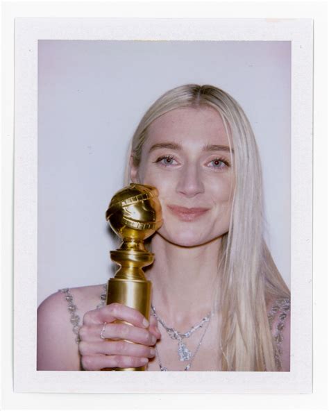 Elizabeth Debicki Polaroids For Vulture At Golden Globes Hawtcelebs