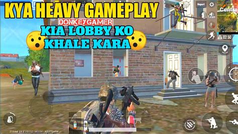 😈😈kya Heavy Gameplay Kya🔥 Lobby Ko Khale Kara Pubg Mobile Lite